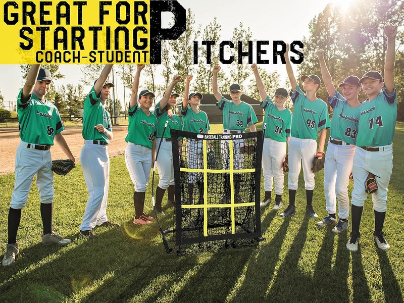 JAPER BEES Pitching Target Net Pitching Net with Strike Zone Baseball Softball Training Equipment for Youth and Adults |Portable Quick Assembly Design |Carry Bag - Image 4